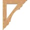 Ekena Millwork Olympic Traditional Smooth Bracket w/ Offset Brace, Western Red Cedar, 7 1/2"W x 36"D x 44"H BKT0806X36X44OLY01SWR - alternate 3